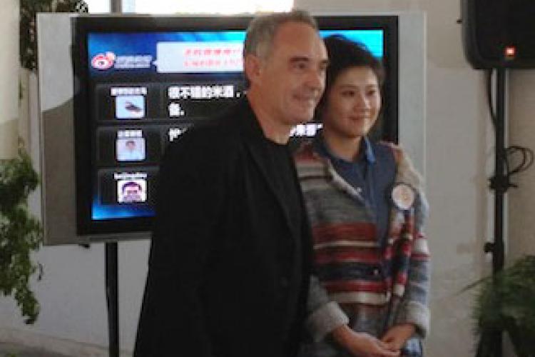 World-Famous Chef Ferran Adrià Kicks Off &quot;Joy of Food China&quot; Documentary Series