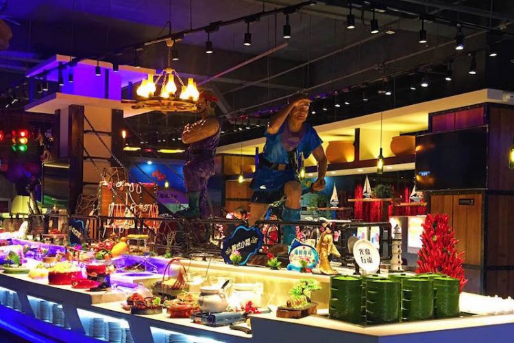 R Shiver Your Timbers and Tickle Your Tastebuds at this Zany Wangjing Pirate Themed Buffet 