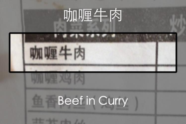  The Waigo iPhone App Conveniently Translates Chinese Menus