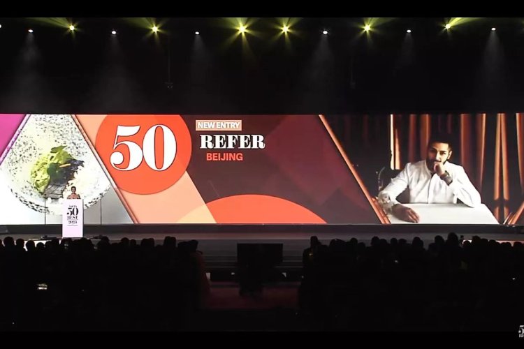 Refer Becomes First Beijing Restaurant to Make Asia’s Best 50 Restaurant List