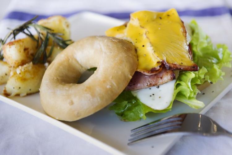 Bread Carpet: Bagel Bites at Chaoyang Park