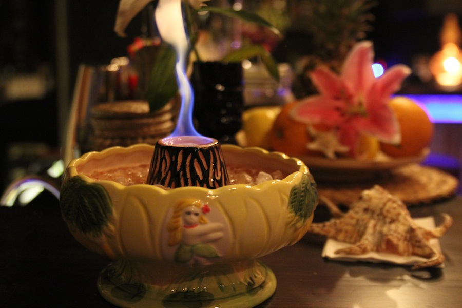 Volcano Bowls are Erupting at Bungalow Tiki