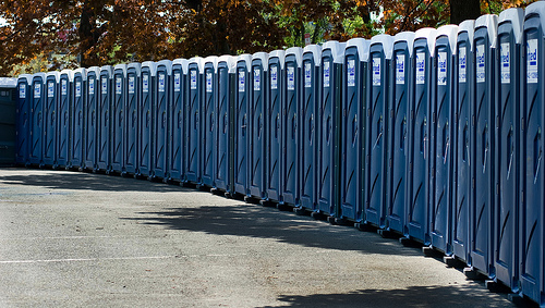 Beijing Prepares 3,000 Portapotties For Parade