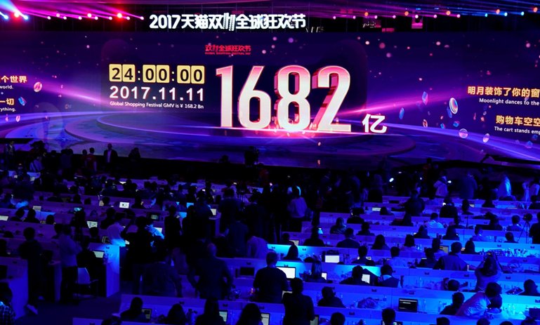 Alibaba records RMB 168.2 Billion in Singles’ Day Sales