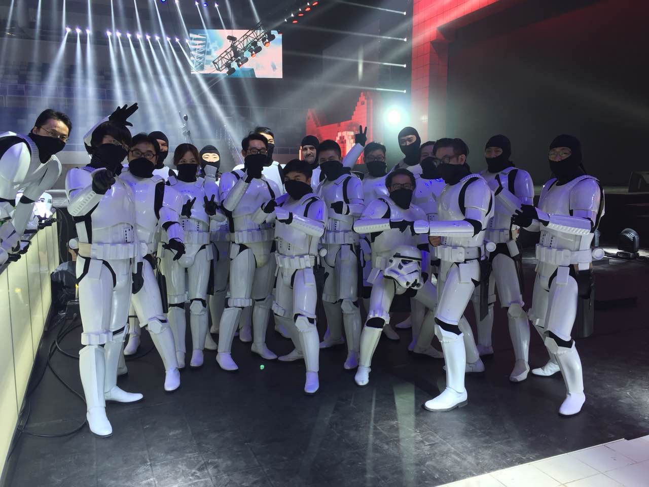 See the 501st Legion in Action at the Imperial Star Cruiser Party at Xian