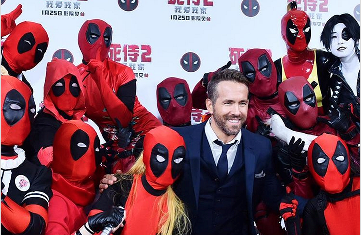 Ryan Reynolds Spotted in Beijing Ahead of the Release of Deadpool&#039;s Censored Escapades