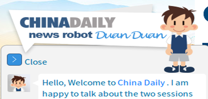 The Future of Journalism? Exclusive Interview with China Daily’s News Robot