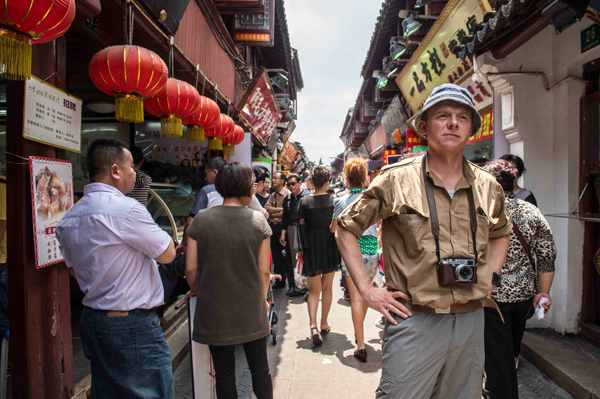 Simon Pegg Begins His China Invasion, Monty Python Crew in Tow