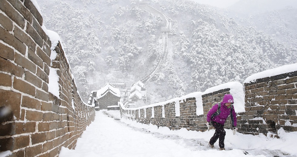 Beijing Saw its First Flakes of Winter This Weekend. Not Snow Fast, Says Meteorology Admin