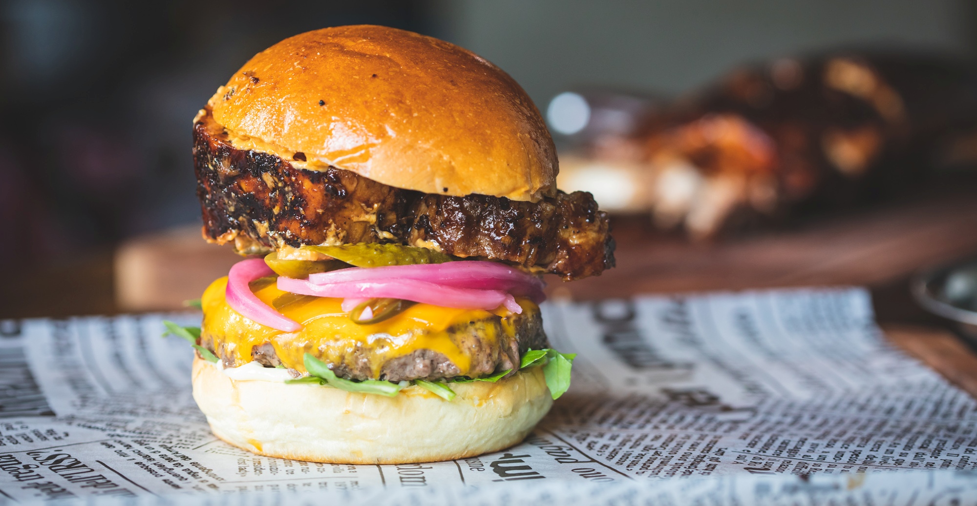 Localoca&#039;s Australian Angus Beef Rib Burger Will Stick to Your Ribs