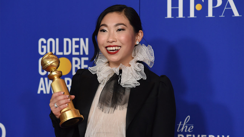 BLCU Alumnus Awkwafina Lands a Historic Golden Globe Win