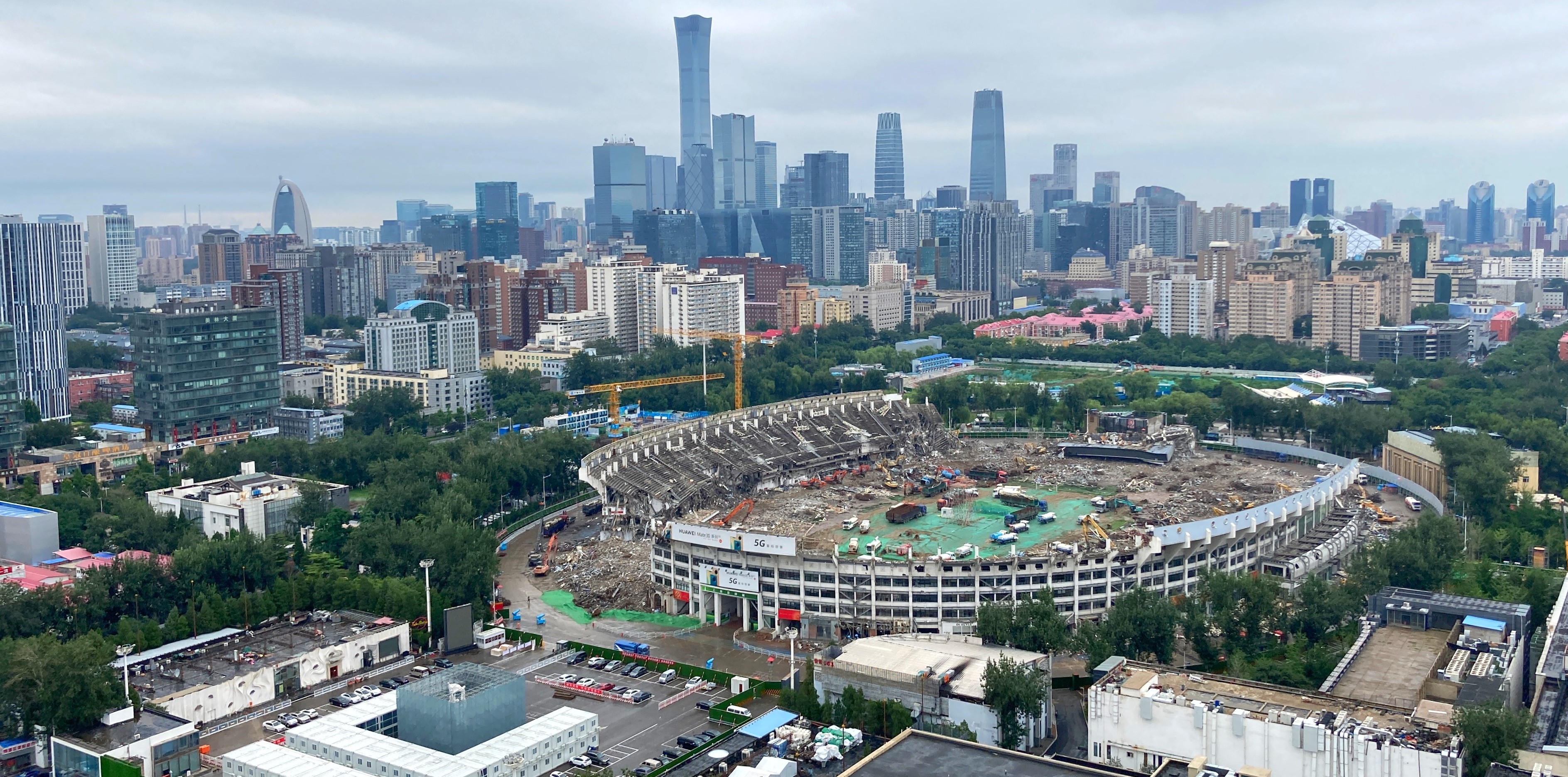 Workers&#039; Stadium Flattened as Deconstruction Heads Underway 