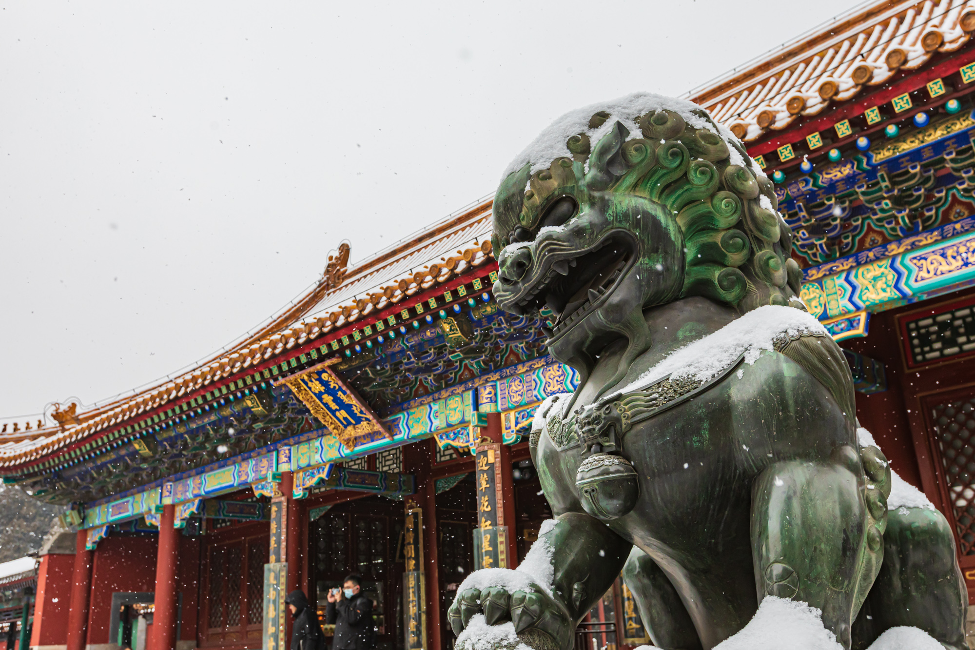 Photo Essay: A Look Back at a Snowy Weekend in Beijing