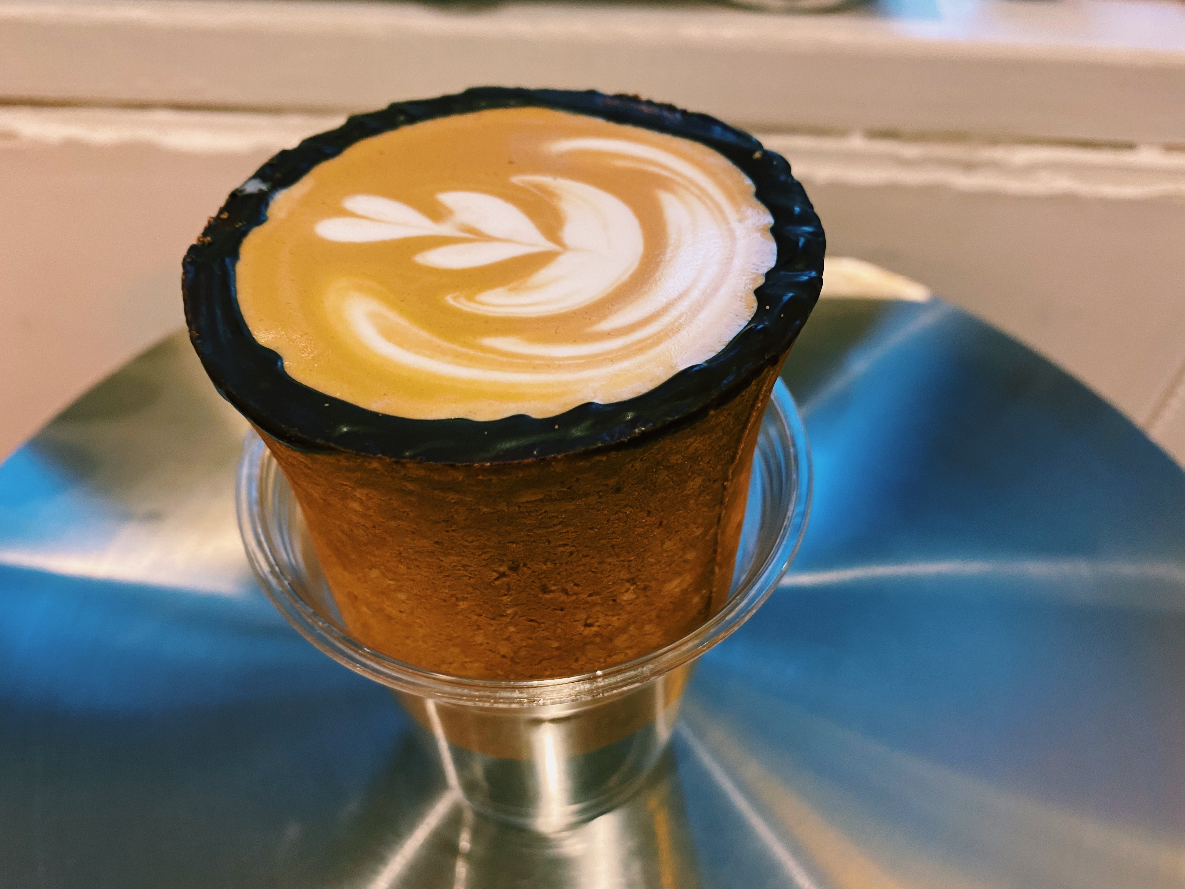 Capital Caff: Spring Musings With a Cookie Cup of Latte