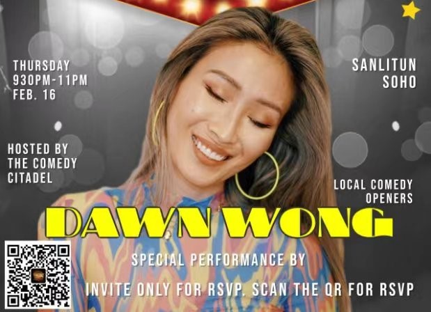 See Shanghai Comedy Superstar Dawn Wong in Beijing Tomorrow (Feb 16)