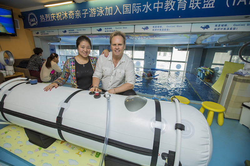 Breathless in Beijing: Shane Novak, Owner of Mookey Swim and MFit Kickboxing